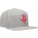 Mitchell & Ness Houston Rockets Team Logo Snapback Hat Men - Heathered Gray