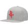 Mitchell & Ness Houston Rockets Team Logo Snapback Hat Men - Heathered Gray