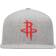 Mitchell & Ness Houston Rockets Team Logo Snapback Hat Men - Heathered Gray