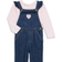 Calvin Klein Baby Girls Logo Top & Overalls Set 2 Piece - Pink Multi