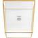 Stonebriar Collection 8" x 10" Wire Gold Photo Frame 9.1x11.2"