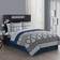 VCNY Home Beckham Bed Linen Blue (218.4x193cm)