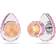 Swarovski Orbita Drop Cut Stud Earrings - Silver/Multicolour