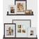 Kate and Laurel Bordeaux Box Set with Shelves in White Photo Frame 8