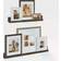 Kate and Laurel Bordeaux Box Set with Shelves in White Photo Frame 8