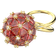 Swarovski Curiosa Cocktail Ring - Gold/Orange/Transparent