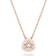 Swarovski Millenia Necklace - Rose Gold/Transparent