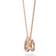 Swarovski Millenia Necklace - Rose Gold/Transparent