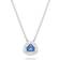 Swarovski Millenia Necklace - Silver/Blue/Transparent