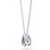 Swarovski Millenia Necklace - Silver/Blue/Transparent