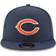 New Era Chicago Bears Basic 9FIFTY Adjustable Snapback Hat Men - Navy