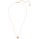 Swarovski Una Necklace - Rose Gold/Pink/Transparent
