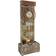 Sunnydaze Slate Clock Fountain with Pump and LED Light Decorative Item