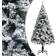 vidaXL Artificial with Flocked Snow Green Juletræ 120cm