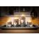 Goobay Tea Lights with Timer white LED-ljus 3.7cm 4st