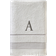 SKL Home Monogram A Bath Towel White (137.16x71.12cm)