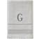 SKL Home Monogram G Bath Towel White (137.16x71.12cm)