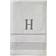 SKL Home Monogram H Bath Towel White (137.16x71.12cm)