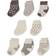 Touched By Nature Organic Basic Socks 8-pack - Charcoal Stars (10766415)