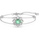 Swarovski Sunshine Bracelet - Silver/Transparent/Green