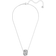 Swarovski Further Pendant Necklace - Silver/Transparent