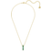 Swarovski Exalta Pendant Necklace - Gold/Green