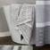 SKL Home Distressed Leaves Bath Towel Gray (137.16x71.12cm)