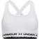 Under Armour Girl's Crossback Sports Bra - White/Black (1369971-100)