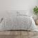 Home Collection Abstract Garden Bedspread Gray (274.32x238.76)