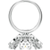 Swarovski Eternal Flower Ring - Silver/Transparent/Yellow