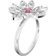 Swarovski Eternal Flower Ring - Silver/Transparent/Pink