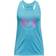 Under Armour Girl's Tech Big Logo Tank Top - Fresco Blue/Vivid Lilac (1369904-481)