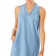 Tommy Bahama Chambray Ruffle Dress - Light Storm Wash