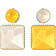 Swarovski Orbita Square Cut Drop Earrings - Gold/Multicolour