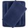 Sleep Philosophy Micro Fleece Bed Sheet Blue (243.84x167.64)