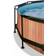 Exit Toys Round Wood Pool with Filter Pump Ø3.6x0.76m