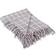 Design Imports Checked Blankets Gray (152.4x127)