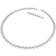 Swarovski Ortyx Triangle Cut Necklace - Silver/Transparent