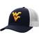 Top of the World West Virginia Mountaineers Trucker Snapback Hat Men - Navy/White