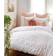 Peri Home Chenille Leopard Bedspread White (233.68x228.6cm)