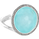 Ippolita Lollipop Medium Ring - Silver/Turquoise/Diamonds