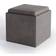 Simpli Home Rockwood Pouffe 16.9"