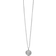 Ippolita Stardust Mini Flower Pendant Necklace - Silver/Diamonds