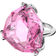 Swarovski Millenia Cocktail Ring - Silver/Pink