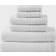 Vera Wang Sculpted Pleat Handduk Vit (137.16x76.2cm)
