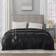 Beautyrest Heated Plush Blankets Black (228.6x213.36cm)