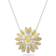 Swarovski Eternal Flower Pendant Necklace - Silver/Yellow