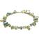 Swarovski Gema Necklace - Gold/Green