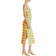Staud Seashore Ribbed Knit Tank Midi Dress - Capri Stripe