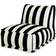 Majestic Home Goods Vertical Stripe Bean Bag